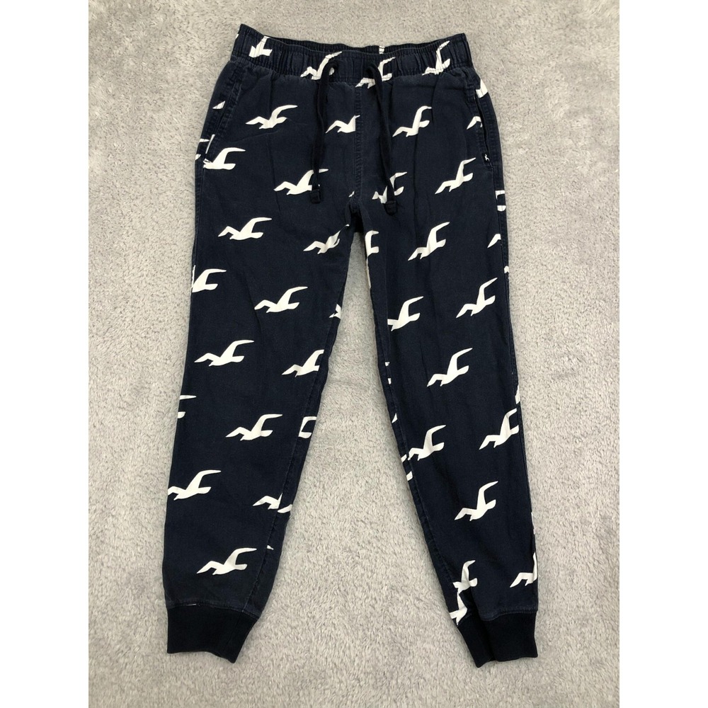 Hollister Sleep Pants Men's Size S (29x26) Blue Jogger Sleepwear